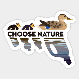 Choose Nature Sticker